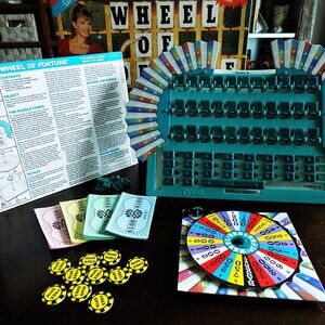 Vintage 1992 Wheel of Fortune Tyco Game